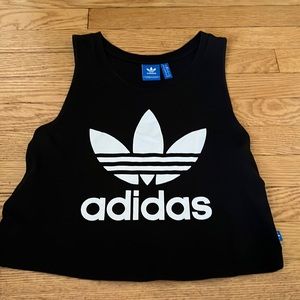 Adidas Black Sleeveless Tank